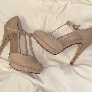 Call it Spring Nude Heels Size 8
